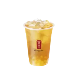 شاهي أخضر بارد مع البوبا